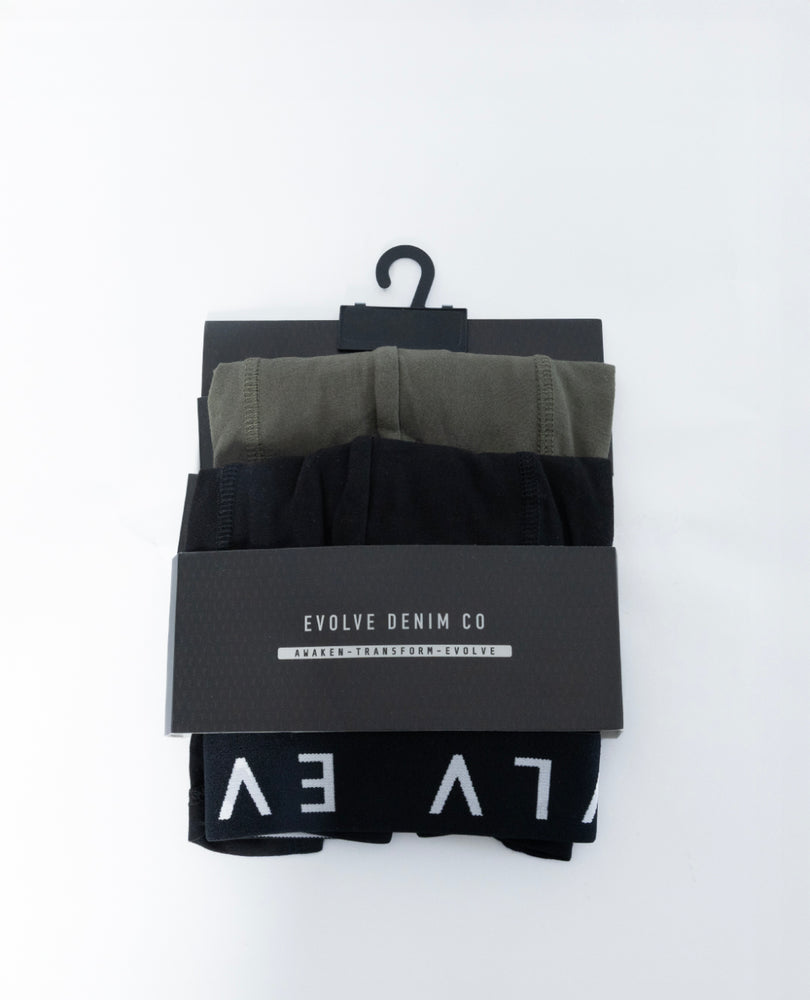 EVOLVE 2 PACK BOXER BRIEFS