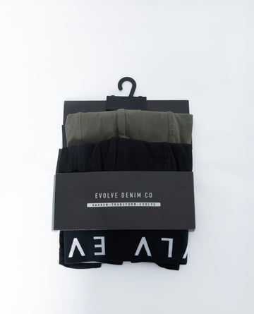 EVOLVE 2 PACK BOXER BRIEFS