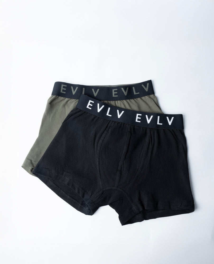 EVOLVE 2 PACK BOXER BRIEFS