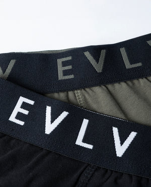 Evolve Men's Boxer Briefs – Confezione Da 3 – Cotone Elasticizzato 95% Cotone 5% Spandex – Vestibilità Moderna - 5