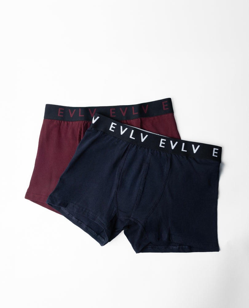 EVOLVE 2 PACK BOXER BRIEFS