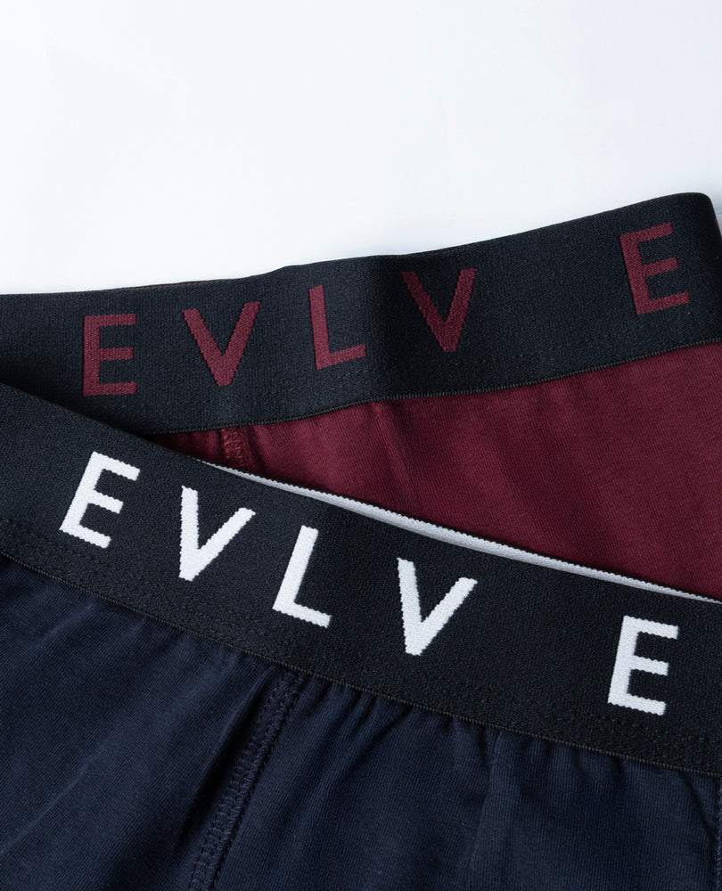 EVOLVE 2 PACK BOXER BRIEFS