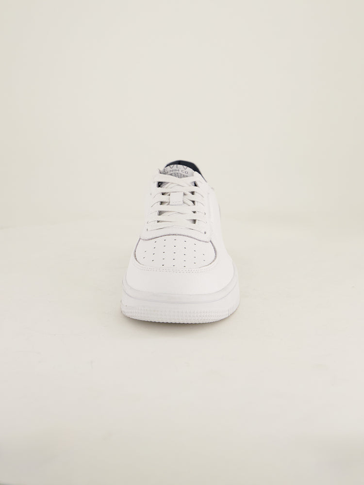 
            
                Load image into Gallery viewer, MAVERICK WHITE LEATHER SNEAKER
            
        