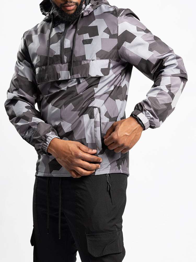 Camo Nylon Anorak