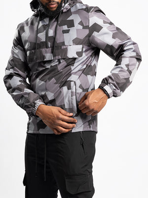 Camo Nylon Anorak
