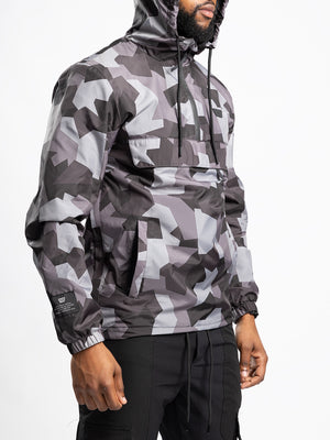 Camo Nylon Anorak