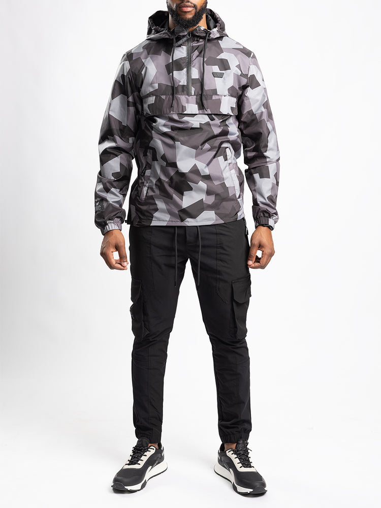 Camo Nylon Anorak