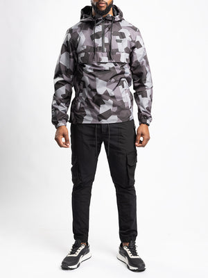 Camo Nylon Anorak