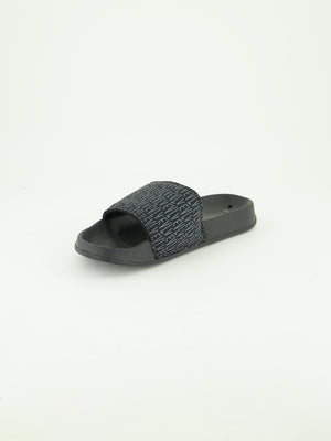 Sandal.AOP And Badge Detail.
