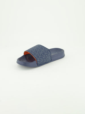 Sandal.AOP And Badge Detail.