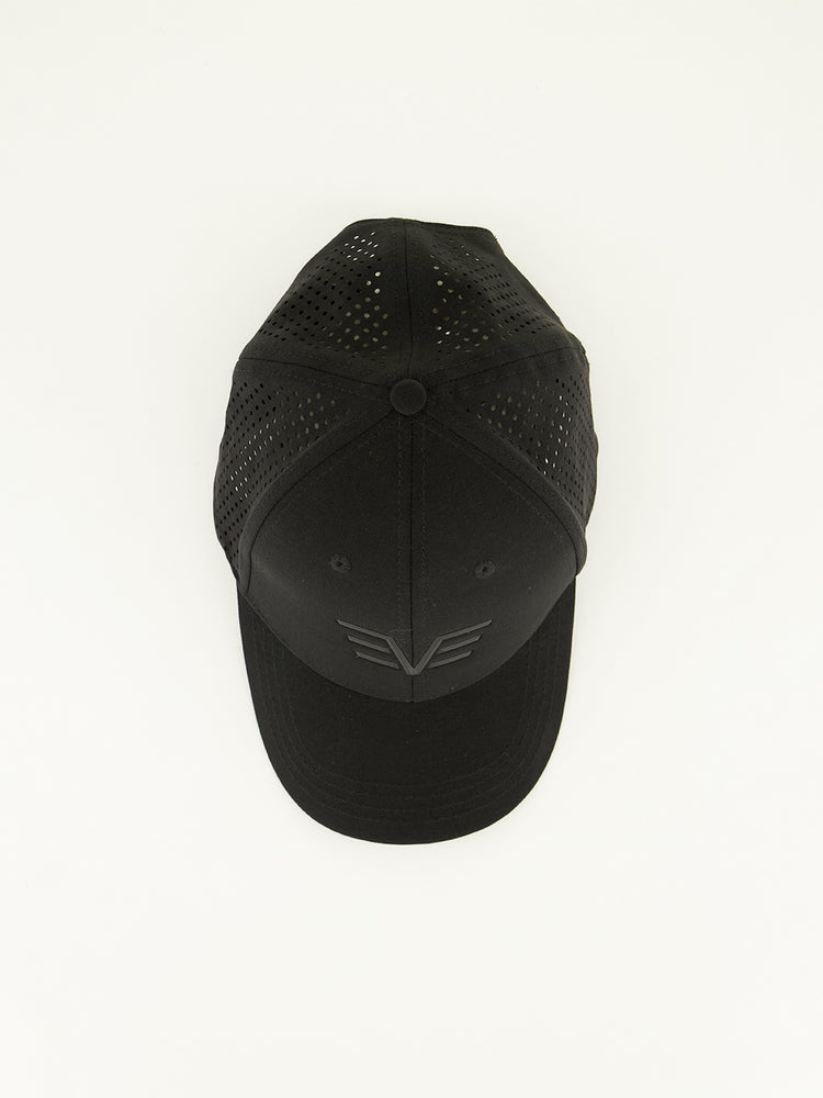 Nylon Punchole Cap.Wing Icon 3D Embroidery.