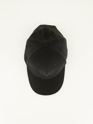 Nylon Punchole Cap.Wing Icon 3D Embroidery.
