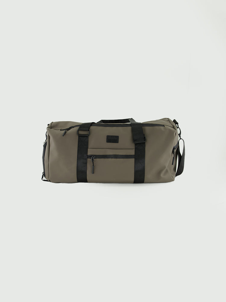 Utility Duffel Bag.Rubberized Pu.