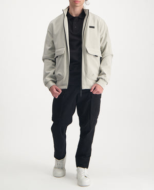 MENS EVOLVE LIGHT GREY JACKET