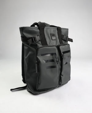Coated Canvas Utility Tote Backpack.Wing HD Print.