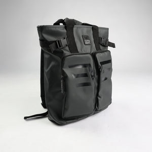 Coated Canvas Utility Tote Backpack.Wing HD Print.