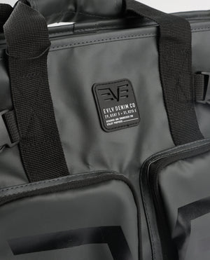 Coated Canvas Utility Tote Backpack.Wing HD Print.