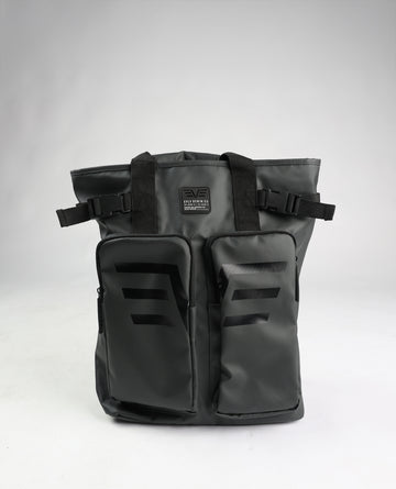 Coated Canvas Utility Tote Backpack.Wing HD Print.