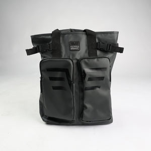 Coated Canvas Utility Tote Backpack.Wing HD Print.