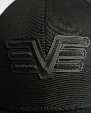Evolve Black Peak Cap