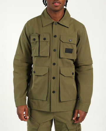 Mens Evolve Zip Off Shirt