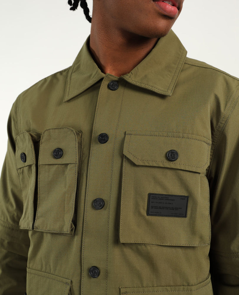 Mens Evolve Zip Off Shirt