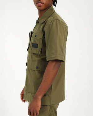 Mens Evolve Zip Off Shirt