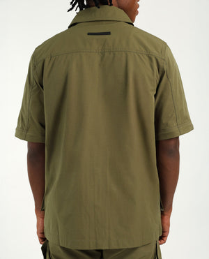 Mens Evolve Zip Off Shirt