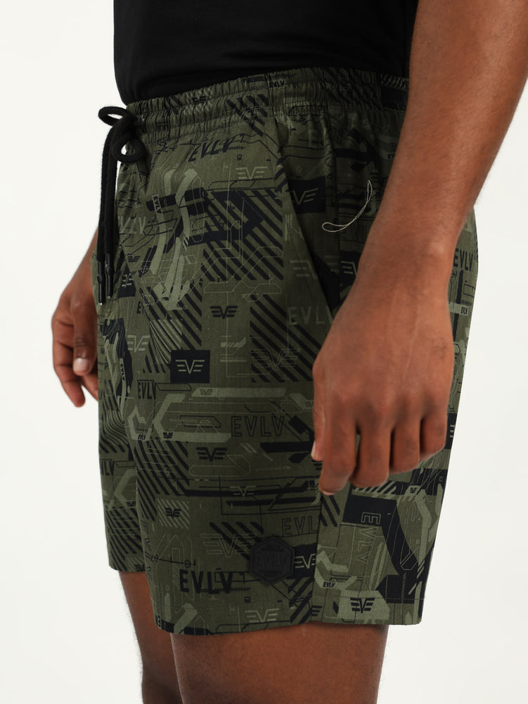 Evolve Printed Shorts