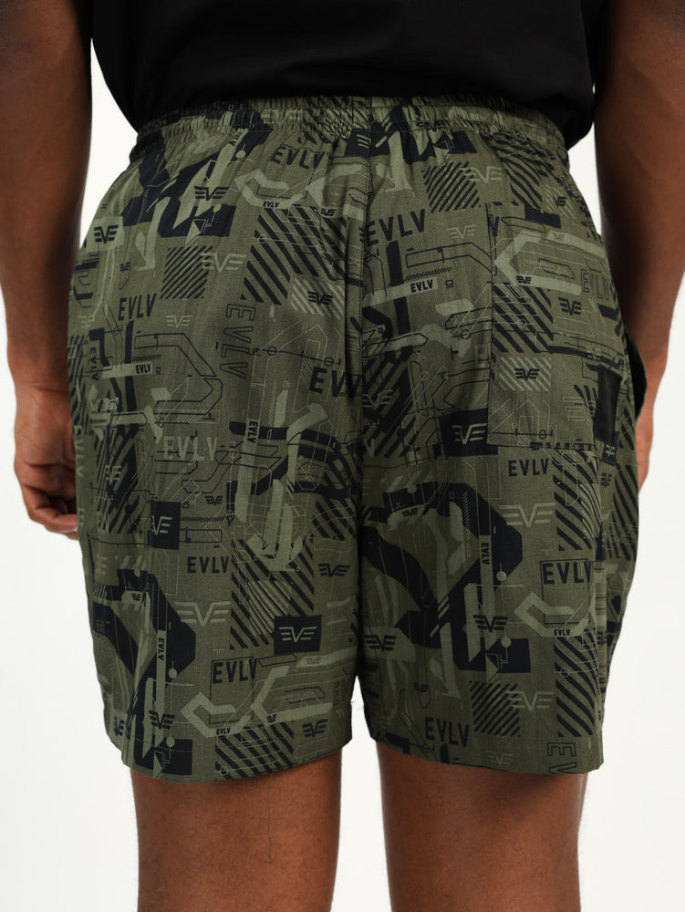 Evolve Printed Shorts