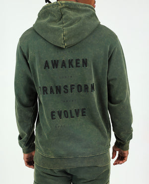 Mens Evolve Olive Sweater