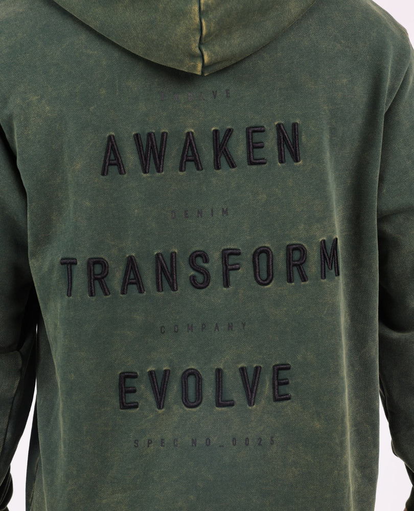 Mens Evolve Olive Sweater