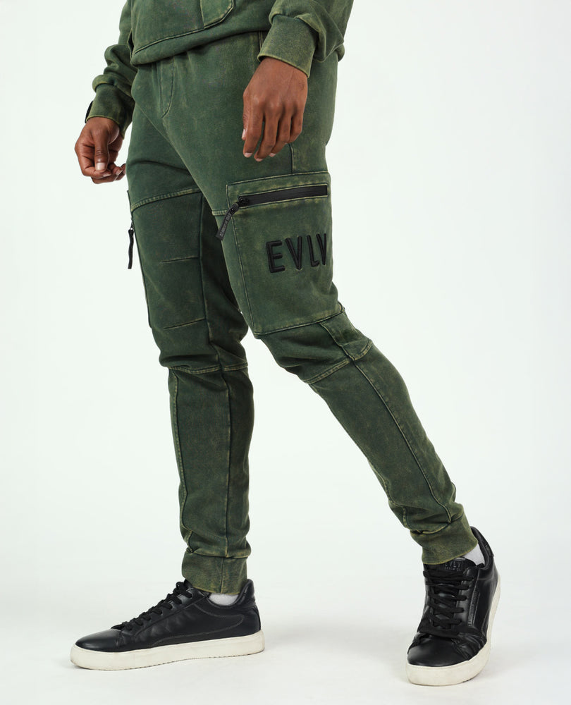 Mens Evolve Olive Cargo Jogger