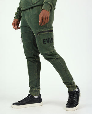 Mens Evolve Olive Cargo Jogger