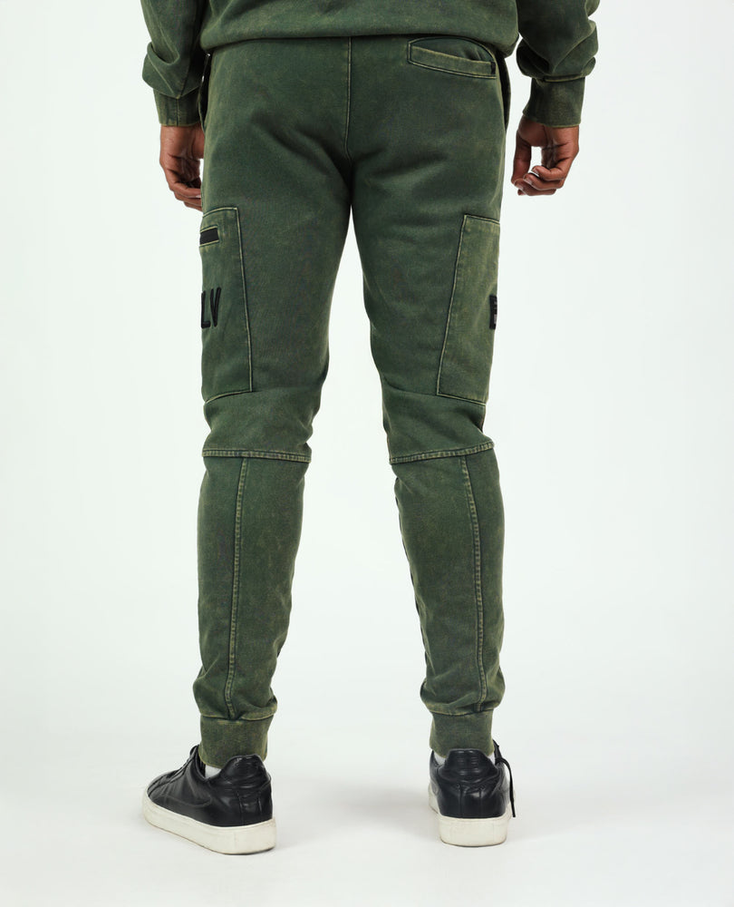 Mens Evolve Olive Cargo Jogger