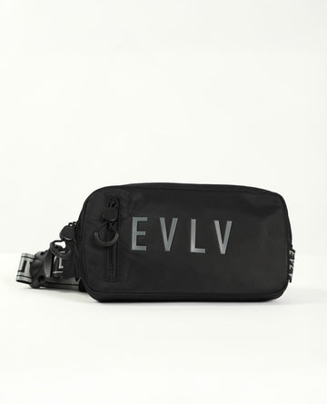 Nylon Crossbody Bag.Jacquard EVLV Strap.
