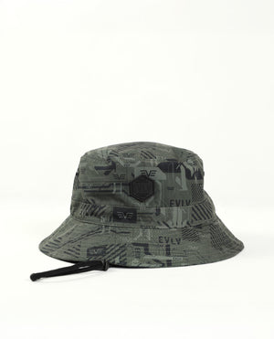 Boonie Hat.Hex Badge.