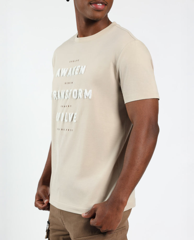 Evolve Stone Printed Tee