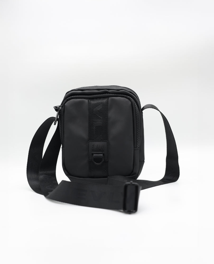 Crossbody Bag.Square Rubber Badge.