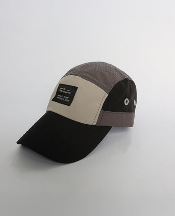 5 Panel Cap.Utility Rubber Badge.