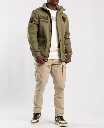 Mens Evolve Fleece Aviator Jacket