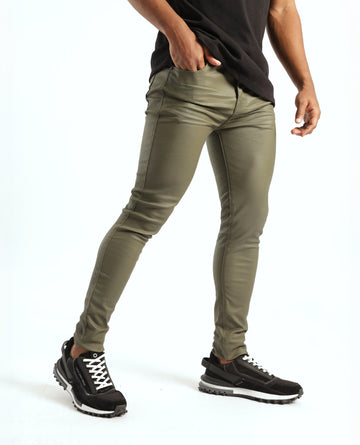 Mens Evolve Wax Coated Jean
