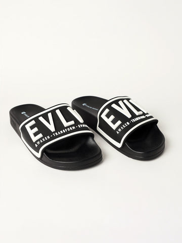 MENS EVOLVE BLACK CORE SLIDE (3D UPPER)