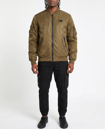 EVOLVE BOMBER BRONZED OLIVE JACKET